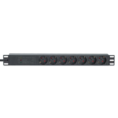 Unidad de distribución de energía (PDU) de 7 salidas para montaje en rack de 19" 1U / Protector de sobretensiones Image 4