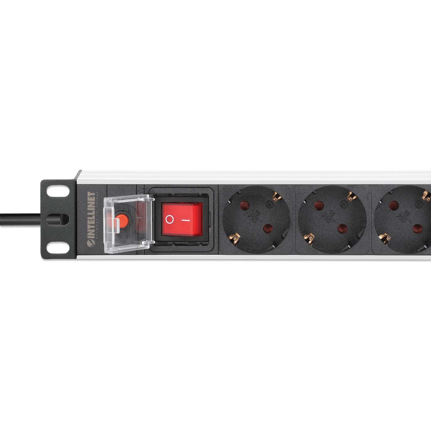 Barra multicontactos de 8 salidas para montaje en 1 U de rack de 19" - Enchufes Tipo Aleman Image 5