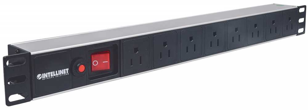  Unidad de distribución de alimentación (PDU) de 8 salidas para montaje en rack 1U de 19" Image 3