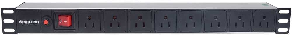  Unidad de distribución de alimentación (PDU) de 8 salidas para montaje en rack 1U de 19" Image 4