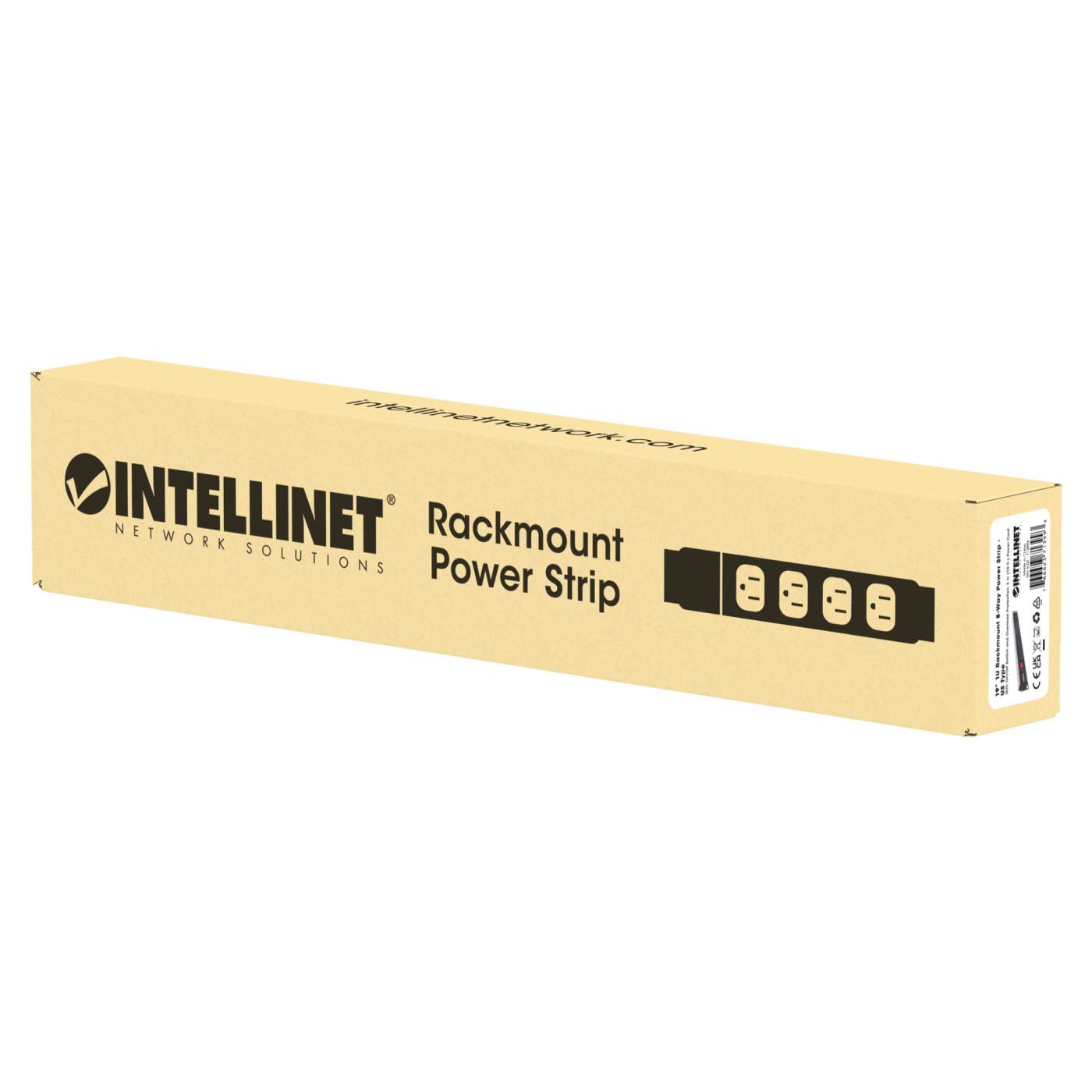  Unidad de distribución de alimentación (PDU) de 8 salidas para montaje en rack 1U de 19" Packaging Image 2