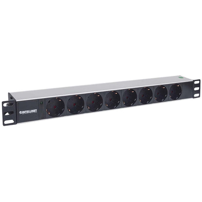 Barra multicontactos de 8 salidas para montaje en 1U de rack de 19" - Enchufes Tipo Aleman Image 3