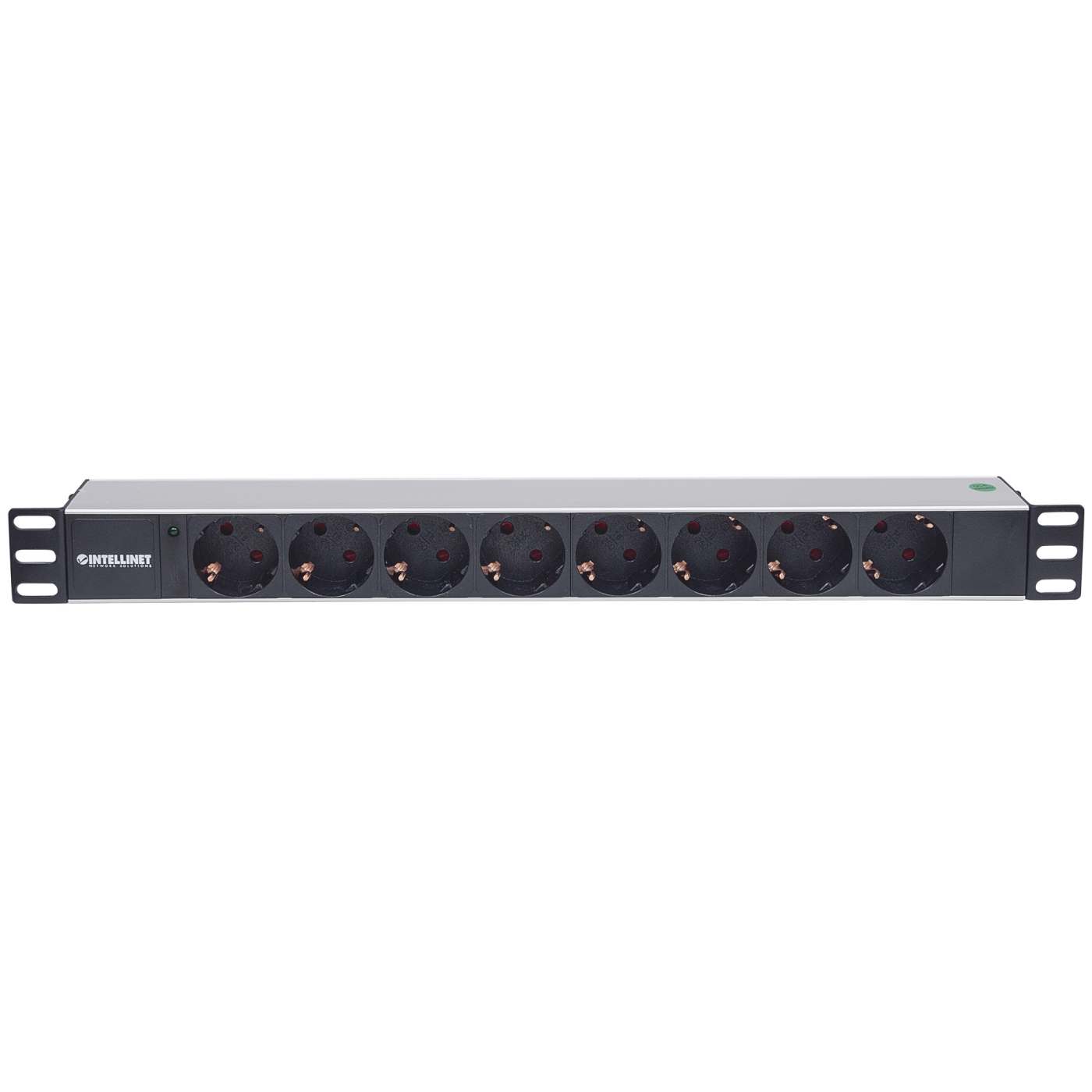 Barra multicontactos de 8 salidas para montaje en 1U de rack de 19" - Enchufes Tipo Aleman Image 4