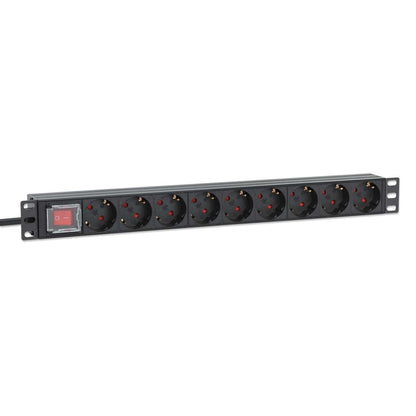 Barra multicontacto PDU con 9 salidas para rack de 19" Image 3
