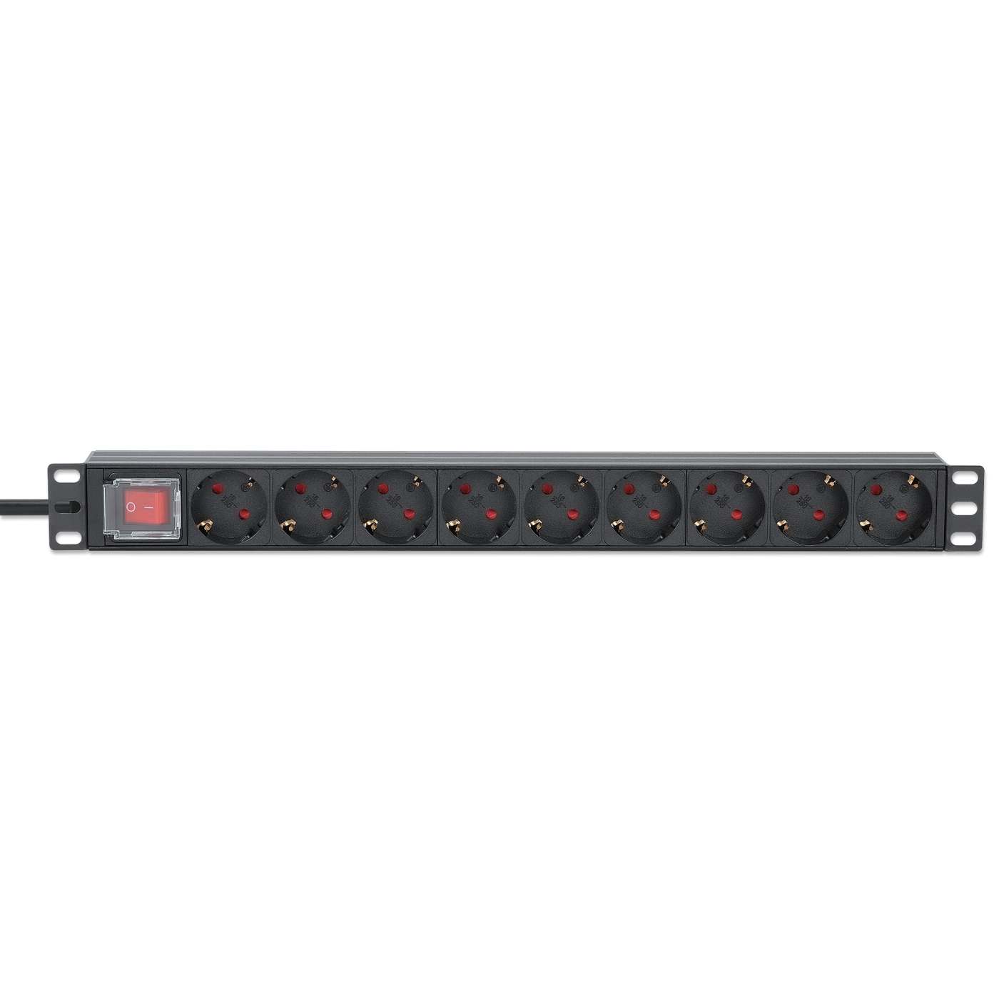 Barra multicontacto PDU con 9 salidas para rack de 19" Image 4