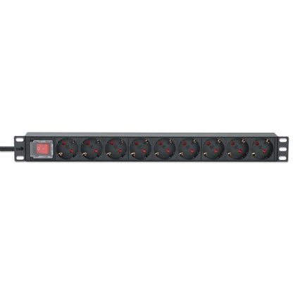 Barra multicontacto PDU con 9 salidas para rack de 19" Image 4