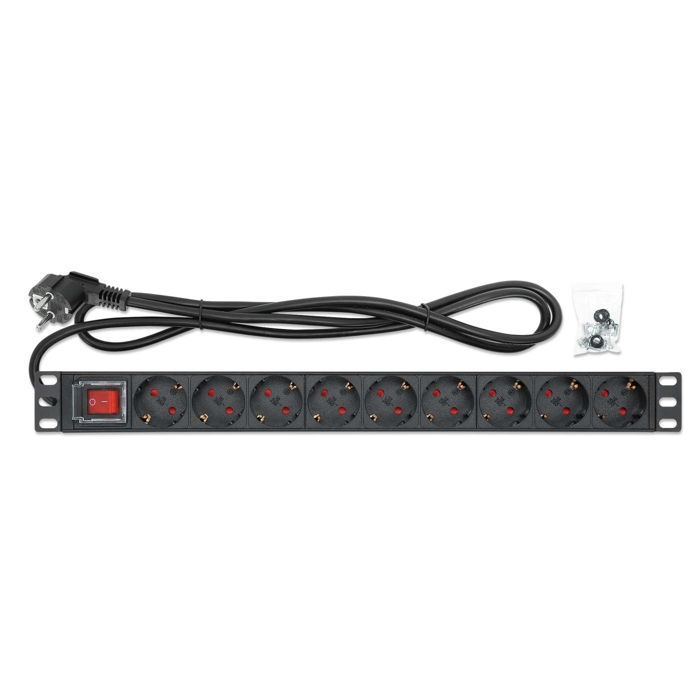 Barra multicontacto PDU con 9 salidas para rack de 19" Image 6
