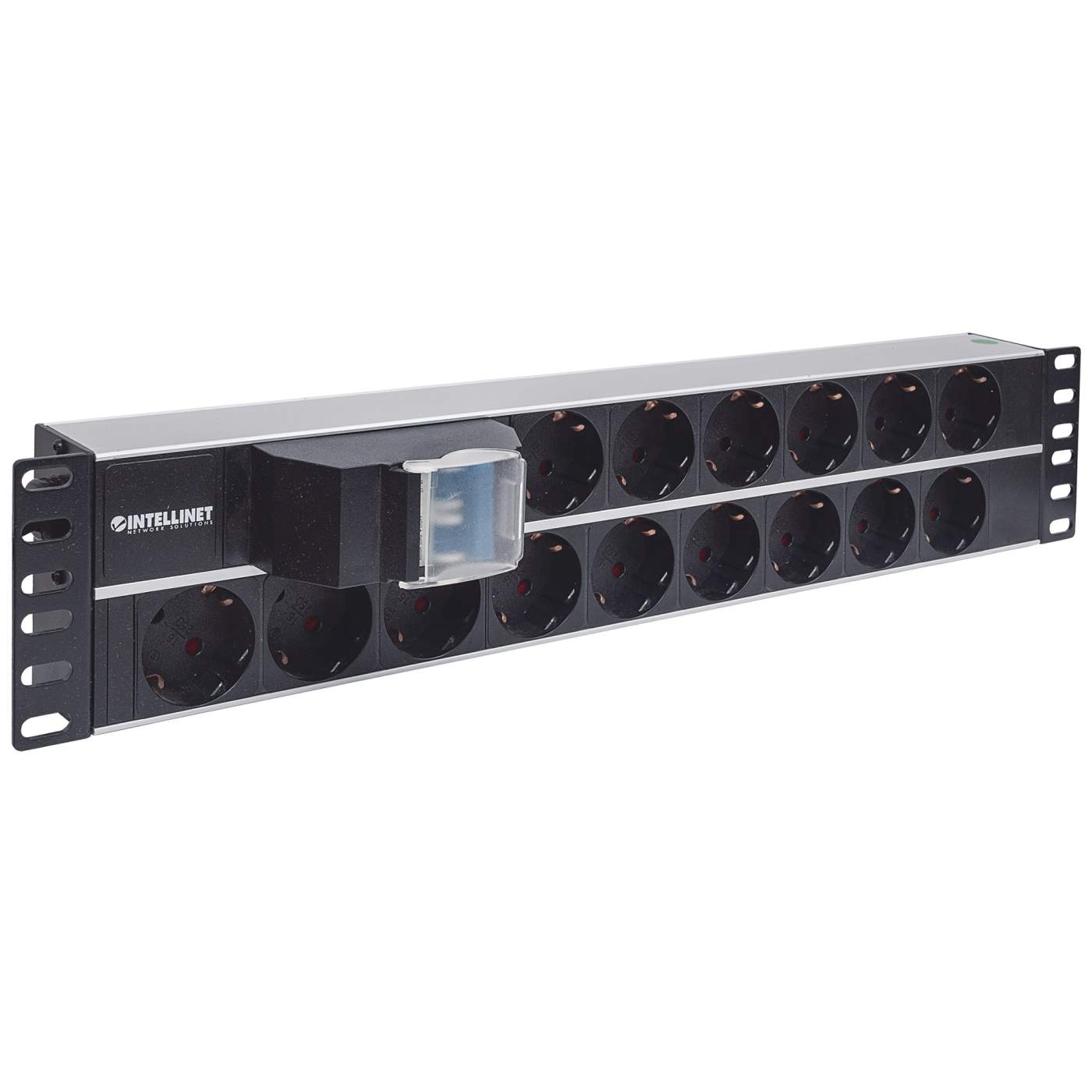 Barra multicontactos de 15 salidas para montaje en 2 U de rack de 19" - Enchufes Tipo Alemán Image 3