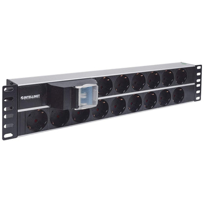 Barra multicontactos de 15 salidas para montaje en 2 U de rack de 19" - Enchufes Tipo Alemán Image 3