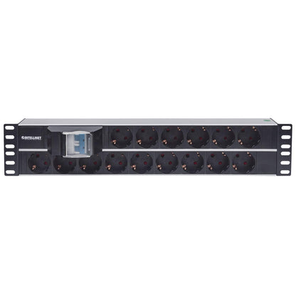 Barra multicontactos de 15 salidas para montaje en 2 U de rack de 19" - Enchufes Tipo Alemán Image 4