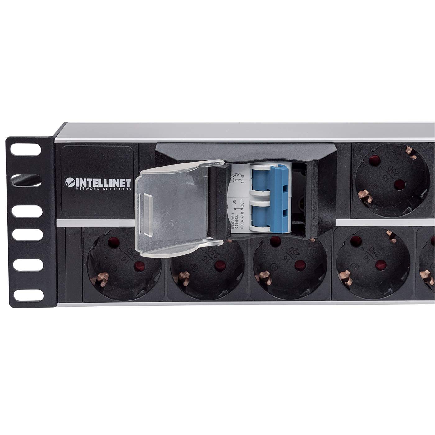 Barra multicontactos de 15 salidas para montaje en 2 U de rack de 19" - Enchufes Tipo Alemán Image 5