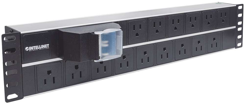 Barra multicontactos de 15 salidas para montaje en 2U de rack de 19" - Enchufes Tipo EU (NEMA 5) Image 3