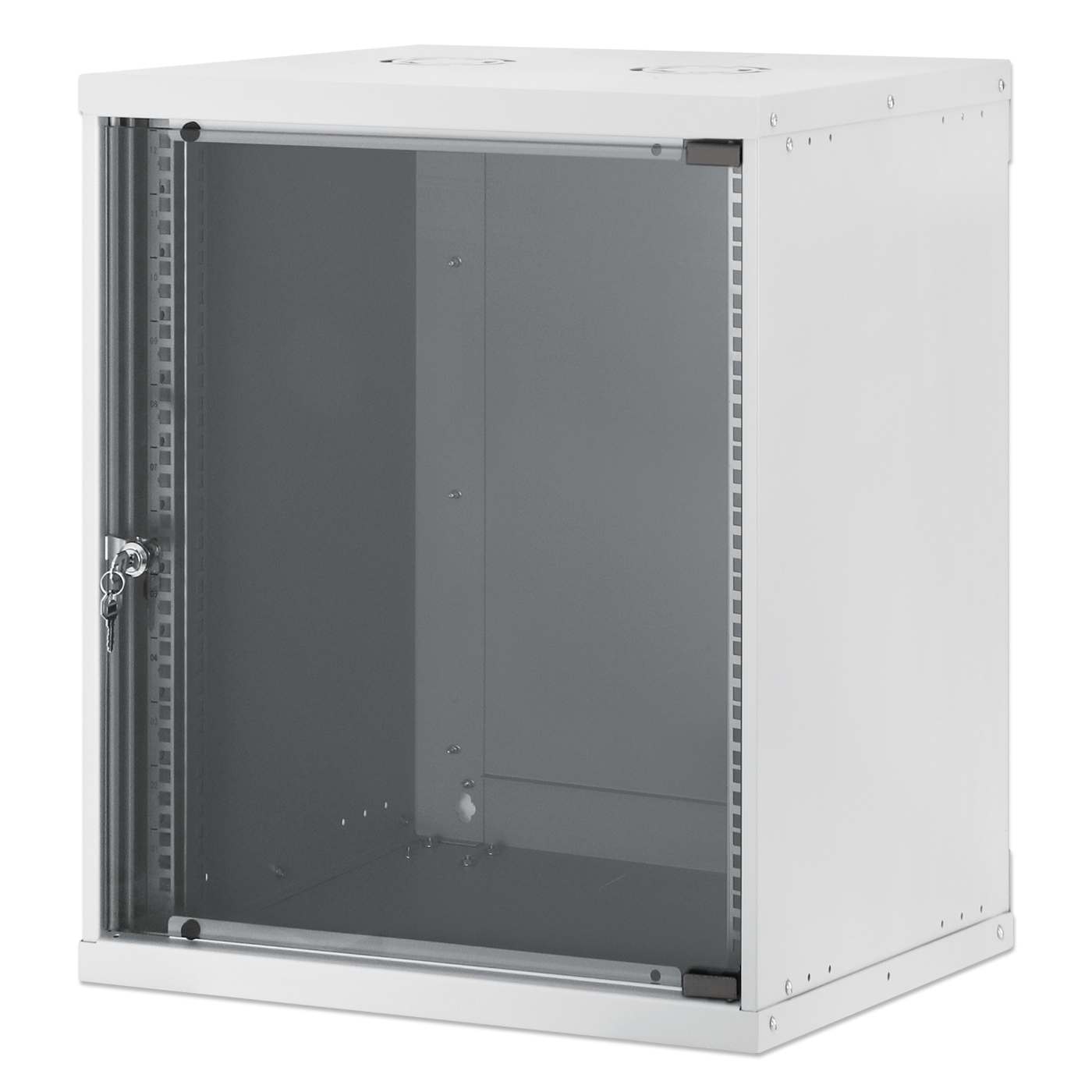 Programa básico de Gabinete de Pared de 19", 12 U, 400 mm, Profundo, Gris Image 1
