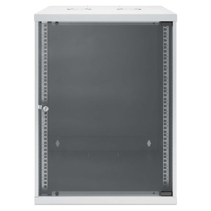 Gabinete de red básico para montaje en pared 19", 15U, 400 mm. Profundidad, Gris Image 3