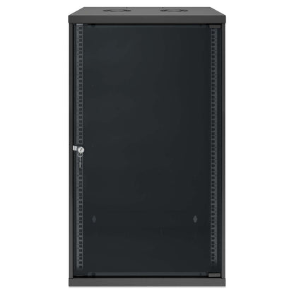 Gabinete de red básico para montaje en pared 19",  20U, 400 mm. Profundidad, Negro Image 3