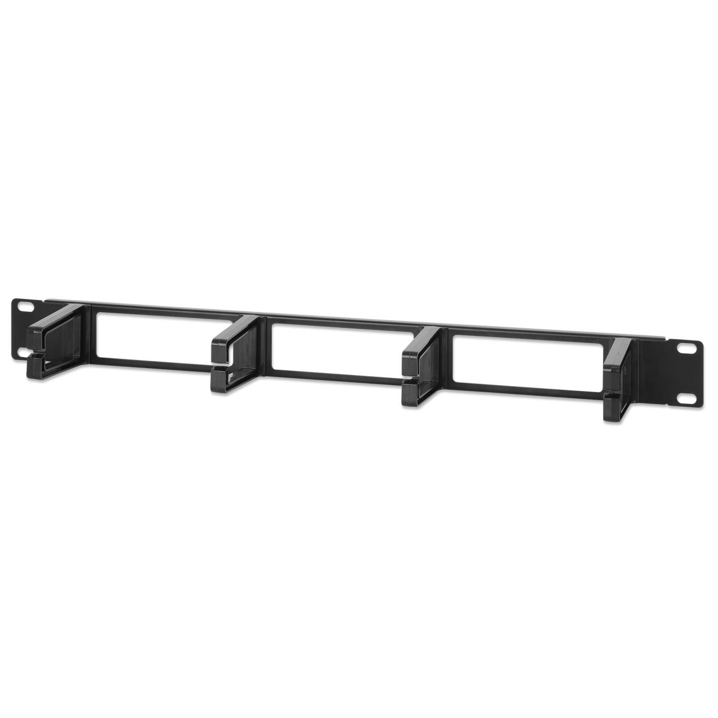 Organizador horizontal de cables 19", 4 anillos largos Image 1