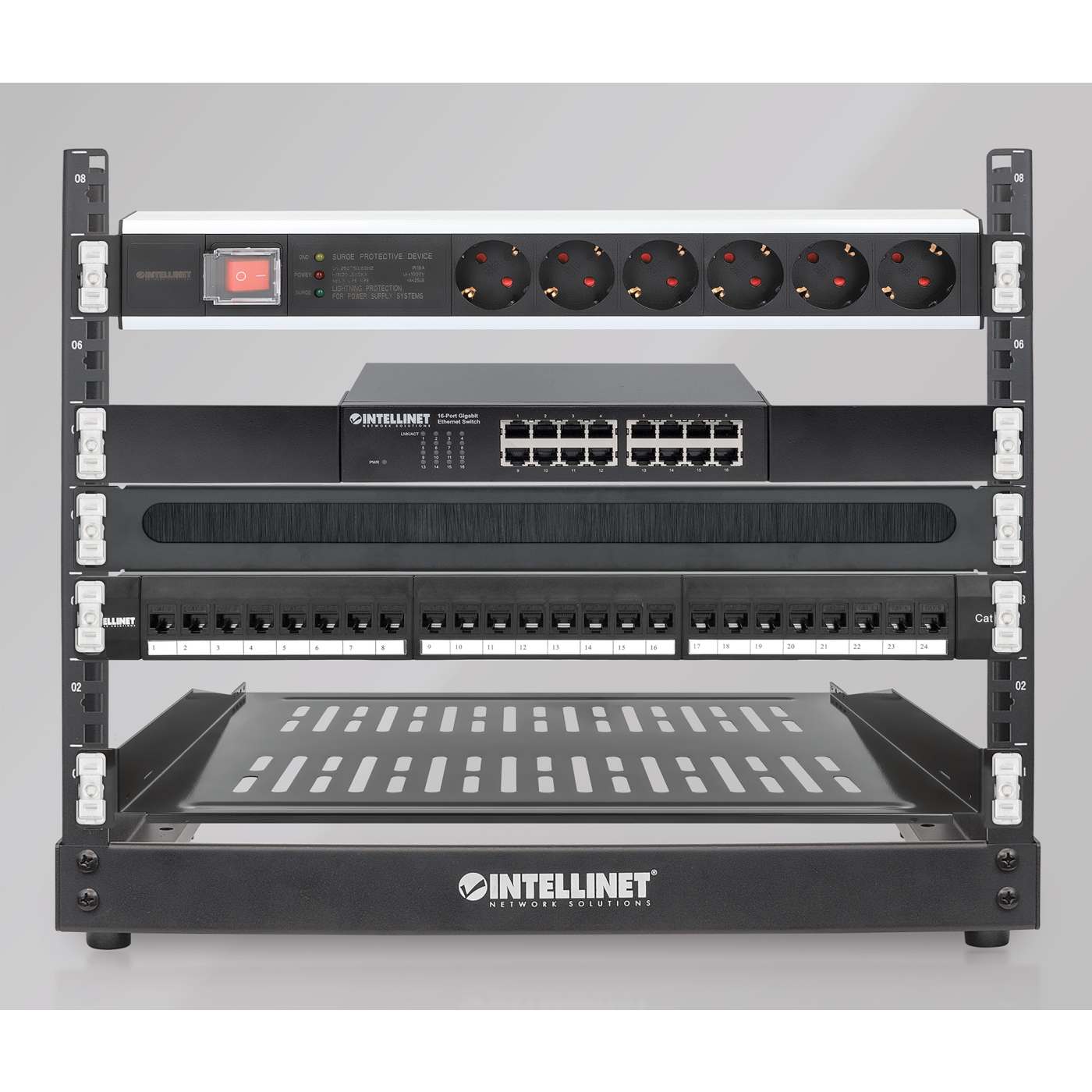 Charola fija, 2U, 19" Image 7