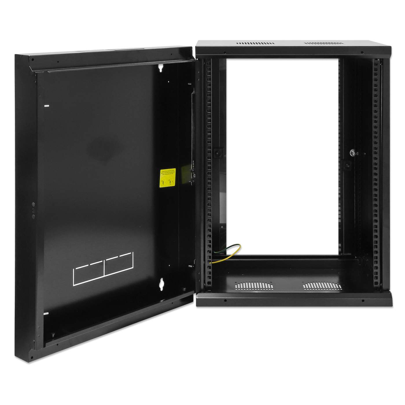 Gabinete de 19" para montaje en muro con doble sección Image 8