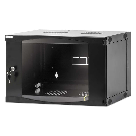 19in. Wallmount 6U 540*450 Steel Black Image 1