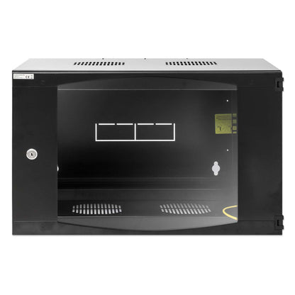 19in. Wallmount 6U 540*450 Steel Black Image 3