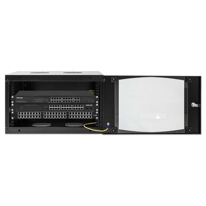 19in. Wallmount 6U 540*450 Steel Black Image 4
