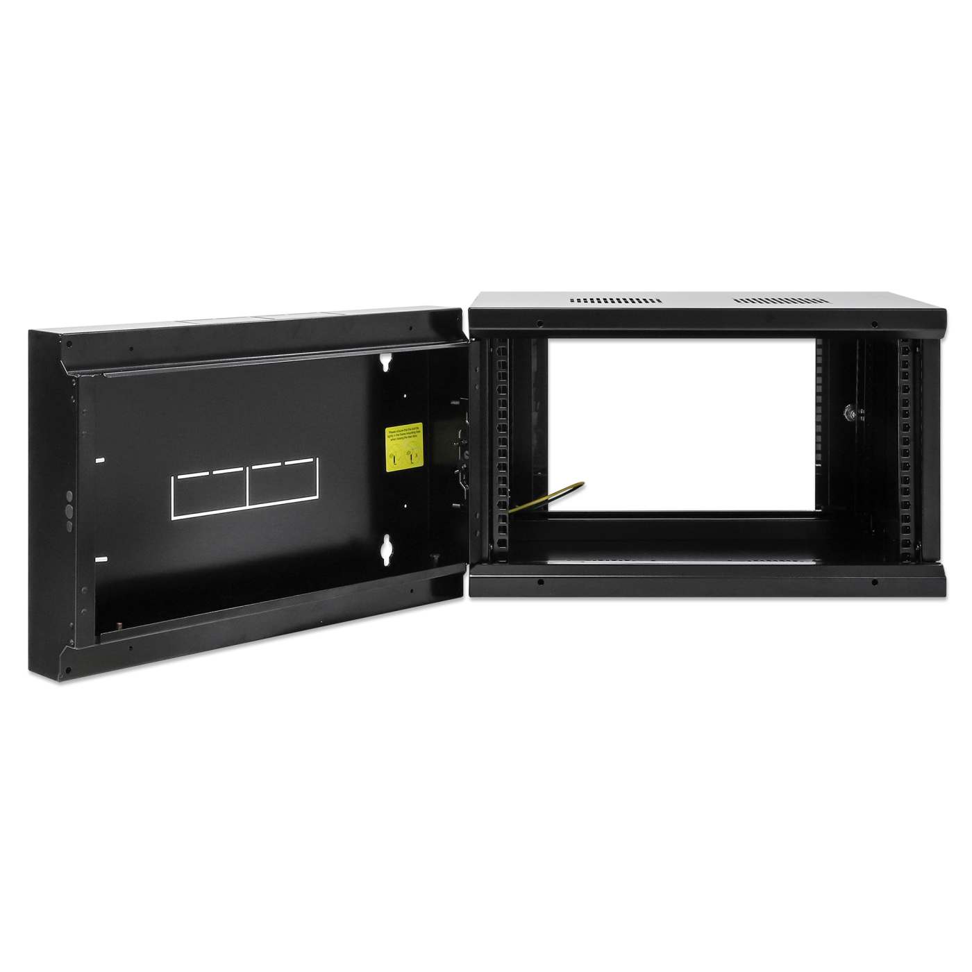19in. Wallmount 6U 540*450 Steel Black Image 7