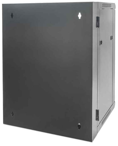 Gabinete mural abatible 19", 9U, Ensamblado Image 5