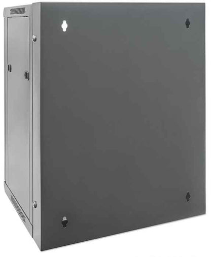 Gabinete mural abatible 19", 9U, Ensamblado Image 6
