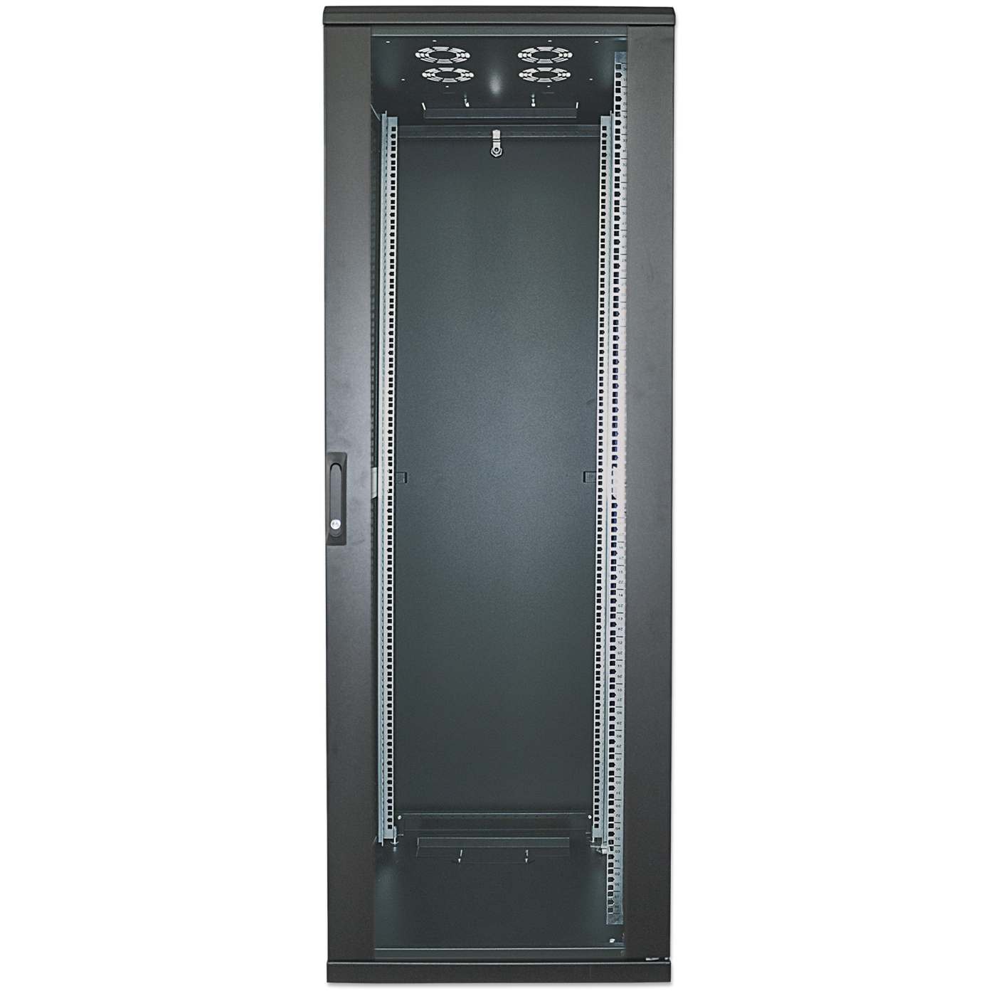 Armario de red de 19", 32U, 600 (profundidad) x 600 (anchura) x 1588 (altura) mm, negro Image 3