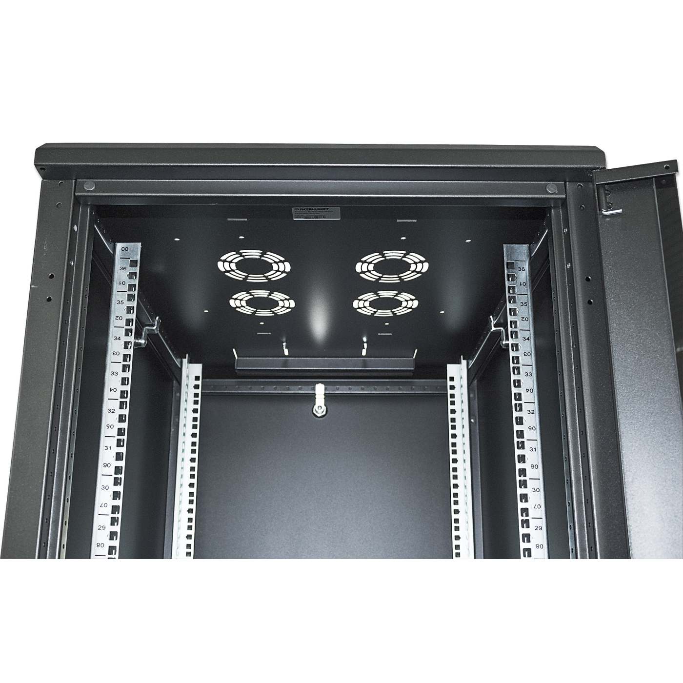 Armario de red de 19", 32U, 800 (profundidad) x 800 (anchura) x 1588 (altura) mm, negro Image 6