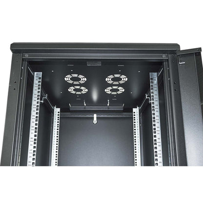 Armario de red de 19", 36U, 600 (profundidad) x 600 (anchura) x 1766 (altura) mm, negro Image 6