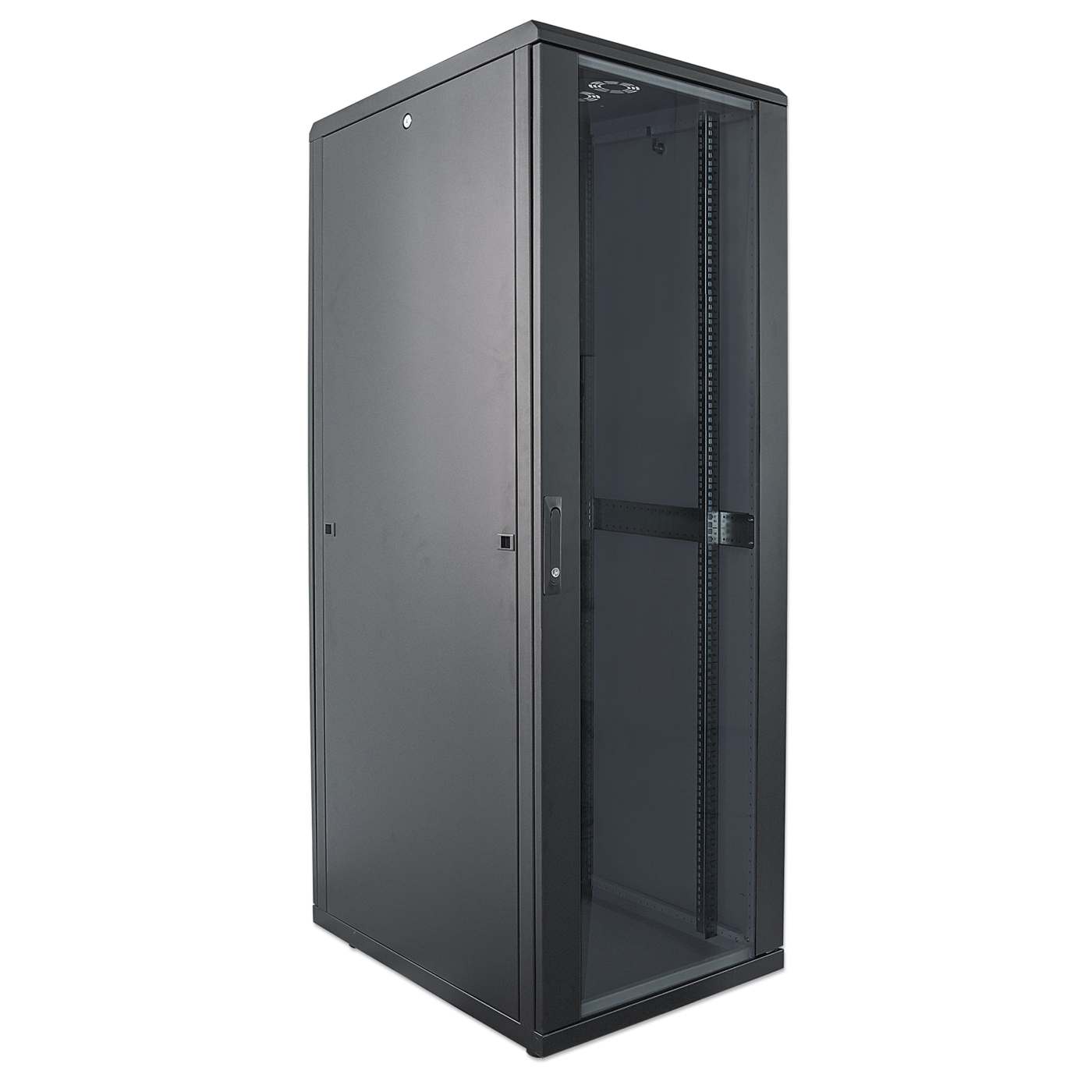 Armario de red de 19", 36U, 800 (profundidad) x 600 (anchura) x 1766 (altura) mm, negro Image 2