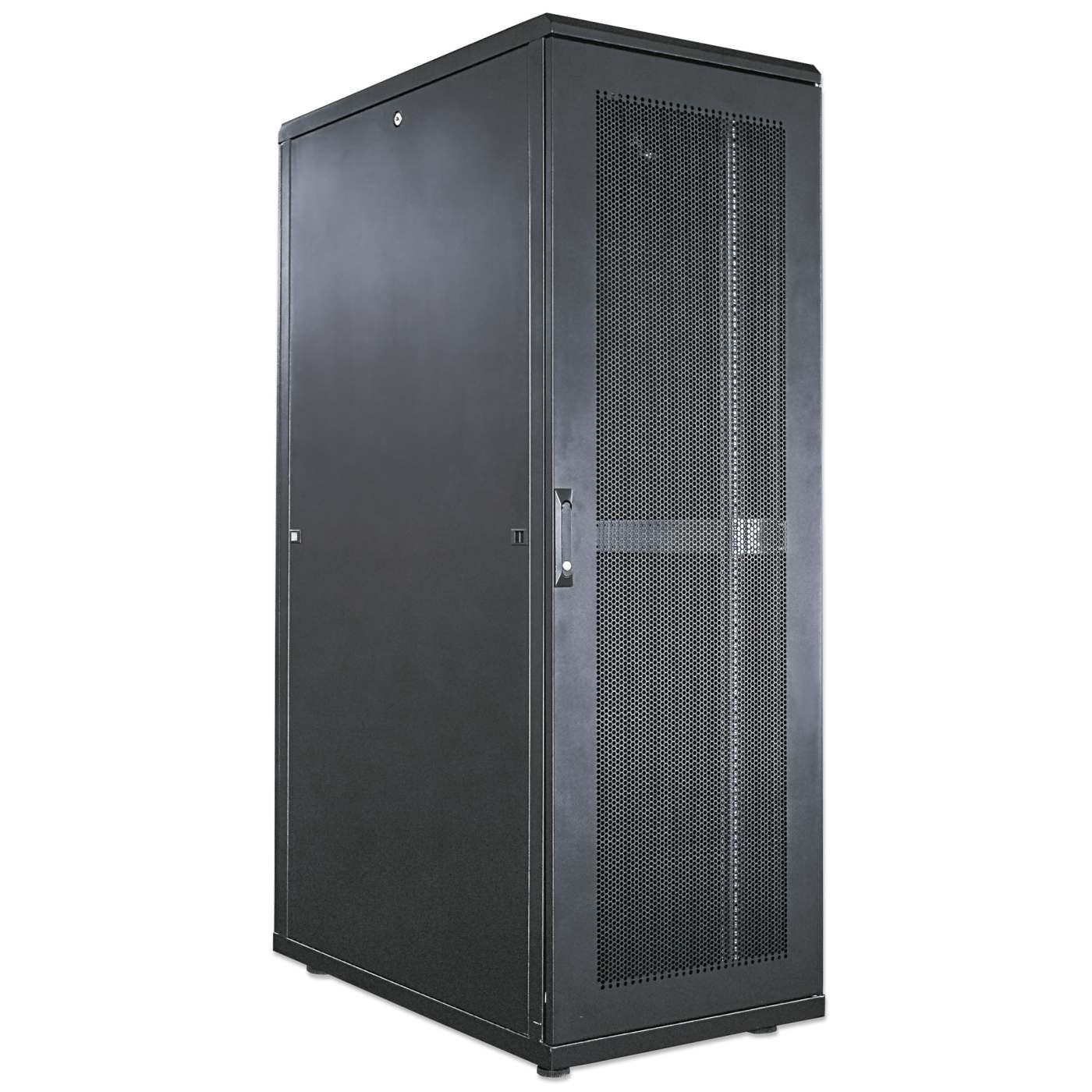 Armario para servidores de 19", 42U, 1000 (profundidad) x 600 (anchura) x 2033 (altura) mm, negro Image 2