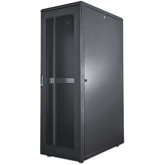 Gabinete de 19", 800x1000 con puertas de acero perforadas, 42U Image 1