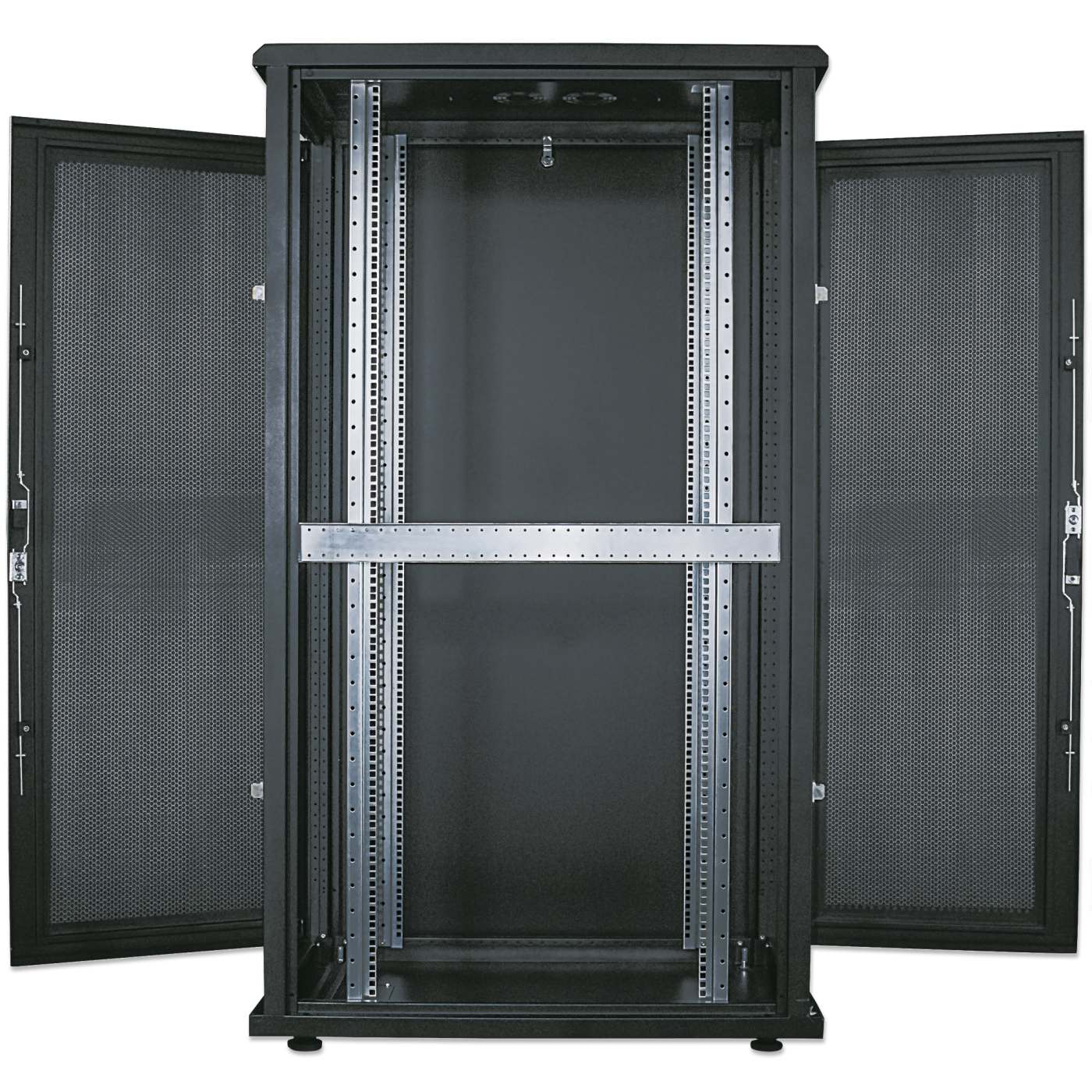 Gabinete de 19", 800x1000 con puertas de acero perforadas, 42U Image 8