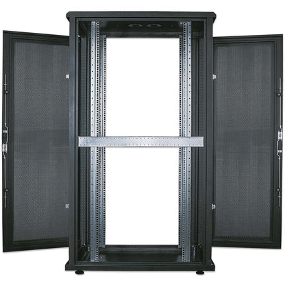 Gabinete de 19", 800x1000 con puertas de acero perforadas, 42U Image 9