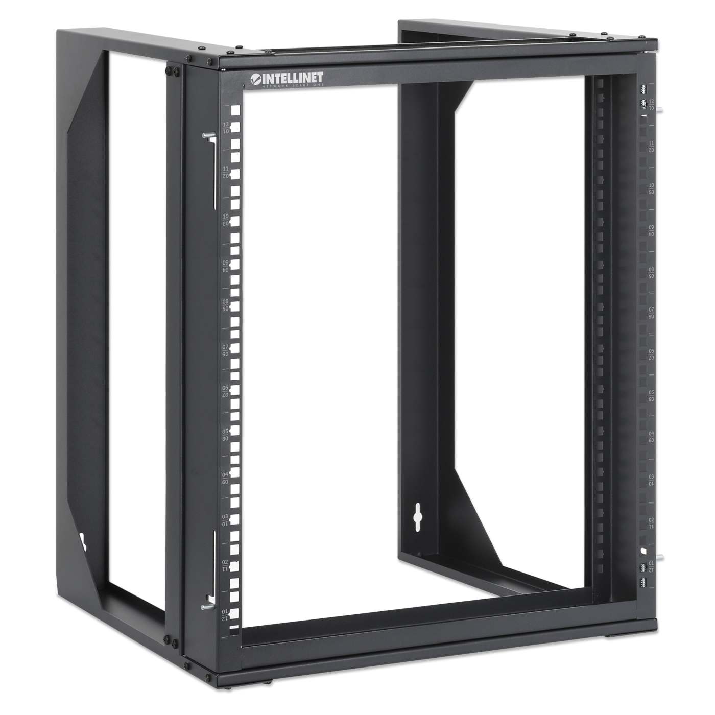 Rack abierto de 19" para montaje en pared, 2 postes, 12U Image 2