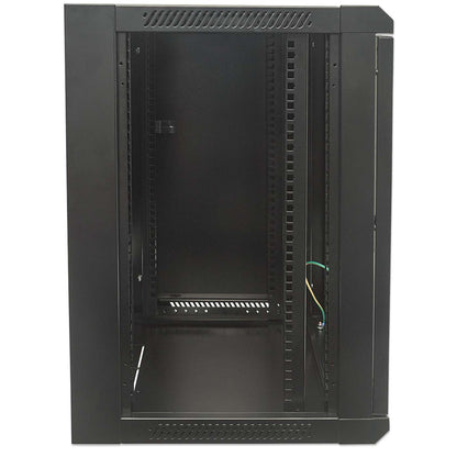 Gabinete de montaje en pared de 19", 12U, 450 mm (17.7 pulg.) Profundidad, Negro Image 4
