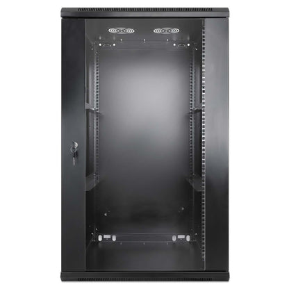 Armario de pared de 19", 20U, 600 mm (23,6 pulgadas) de profundidad, negro Image 3