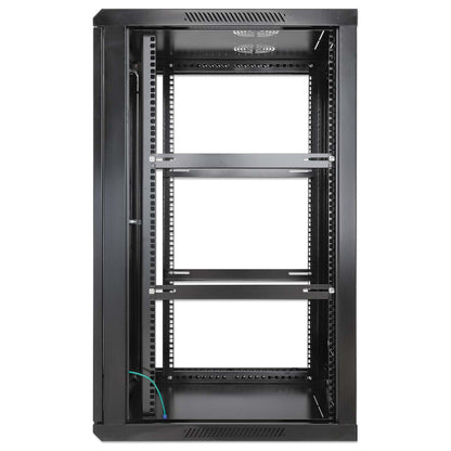 Armario de pared de 19", 20U, 600 mm (23,6 pulgadas) de profundidad, negro Image 5