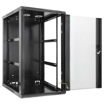 Armario de pared de 19", 20U, 600 mm (23,6 pulgadas) de profundidad, negro Image 6