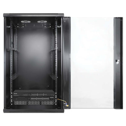 Armario de pared de 19", 20U, 600 mm (23,6 pulgadas) de profundidad, negro Image 7