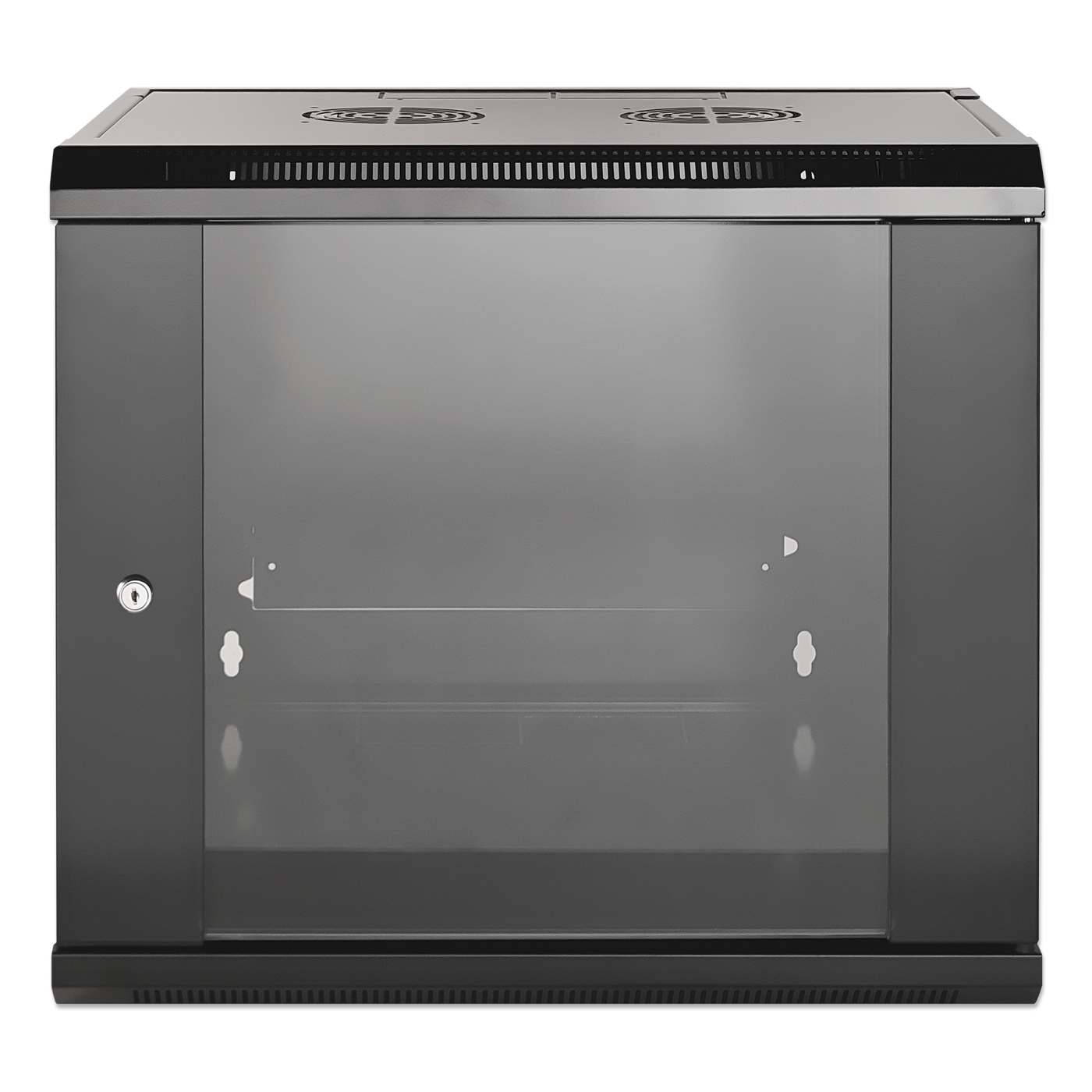 Armario de pared de 19", 9U, 600 mm (23,6 pulgadas) de profundidad, negro Image 3