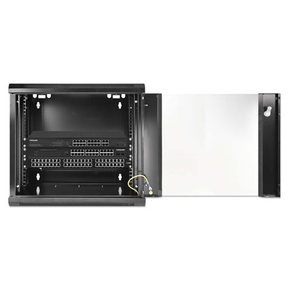 Armario de pared de 19", 9U, 600 mm (23,6 pulgadas) de profundidad, negro Image 5