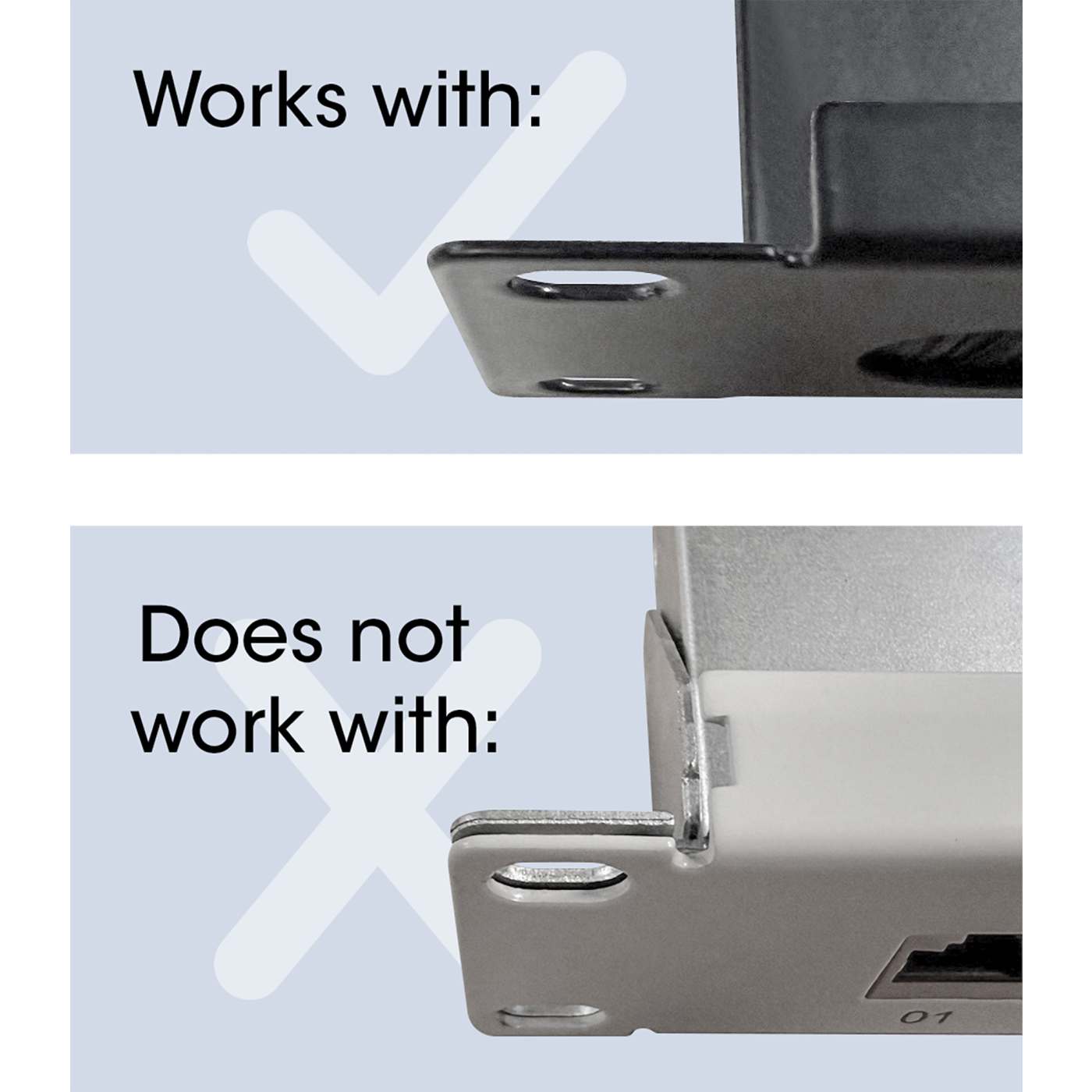 Clip para montaje en rack de 19", 1U, Paquete de 12 pzas  Image 8