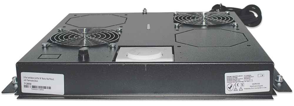 Unidad de ventilación con 2 ventiladores para racks de 19" Image 2