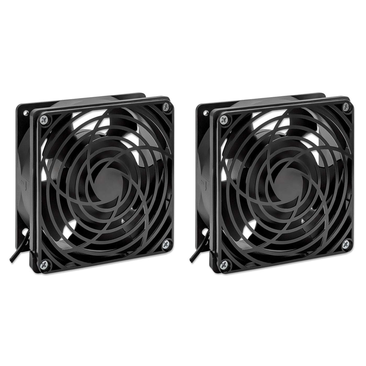 Unidad de ventilación de 2 ventiladores para gabinetes murales de 19" Image 2