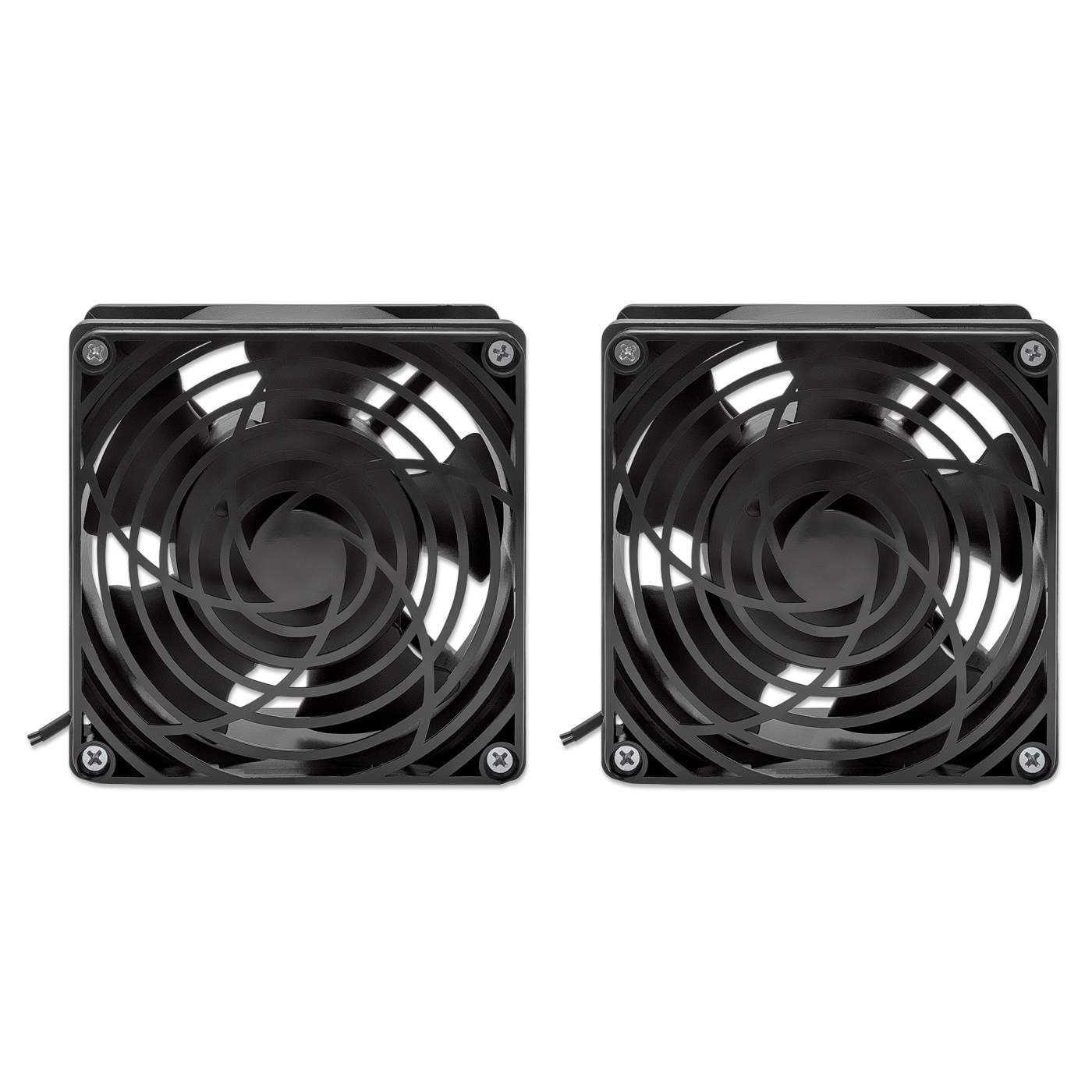 Unidad de ventilación de 2 ventiladores para gabinetes murales de 19" Image 3