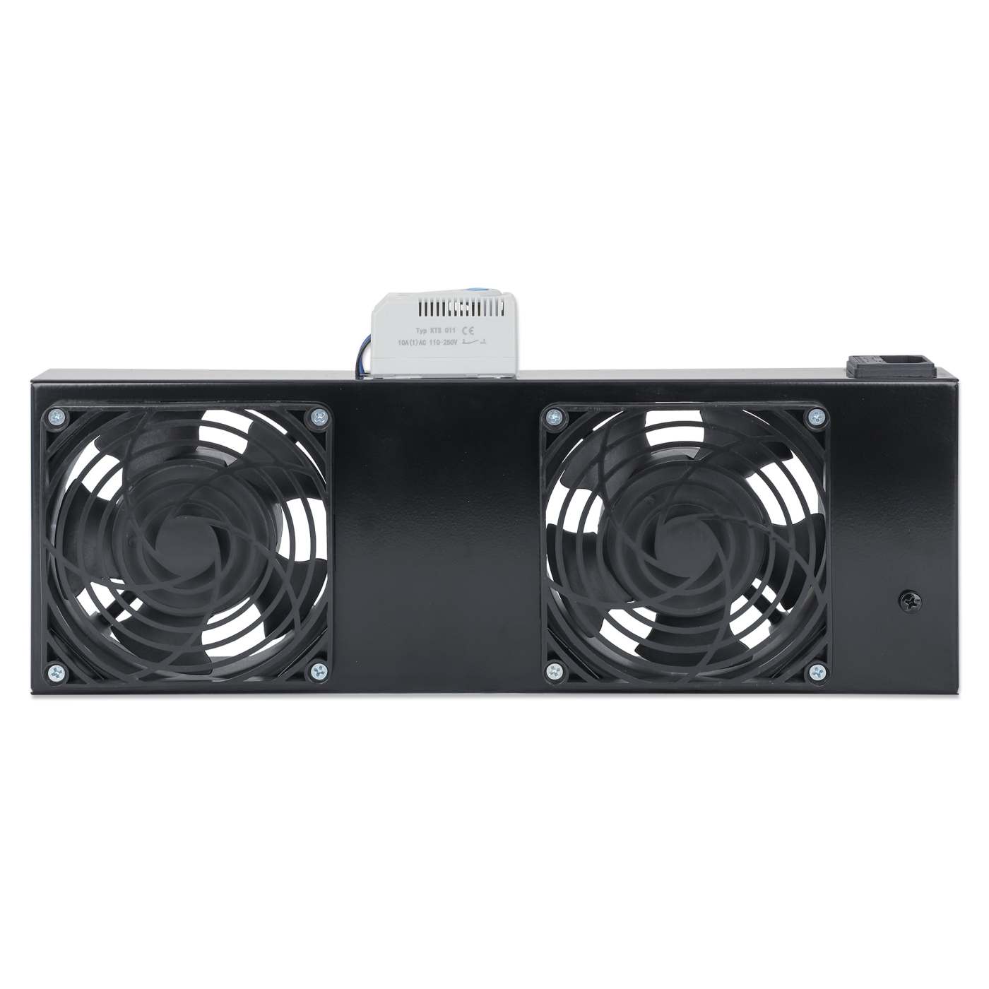 Unidad de Doble Ventilación con Termostato para Gabinete de pared de 19" Image 3