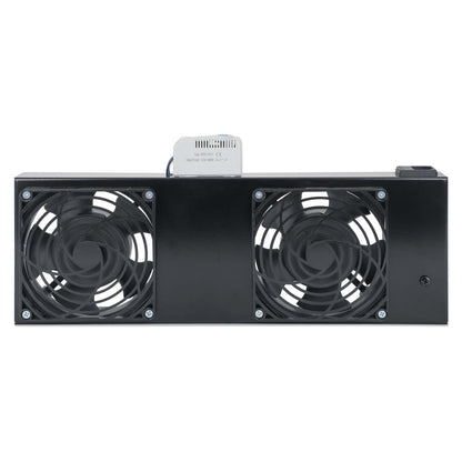 Unidad de Doble Ventilación con Termostato para Gabinete de pared de 19" Image 3